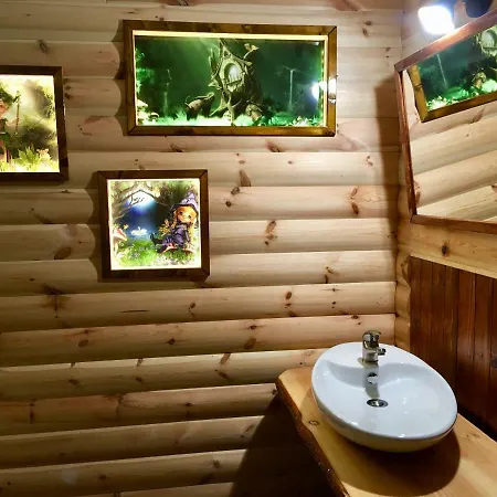 Holzhaus Trollbluemchen Am Wald Und See Neuruppin Extérieur photo