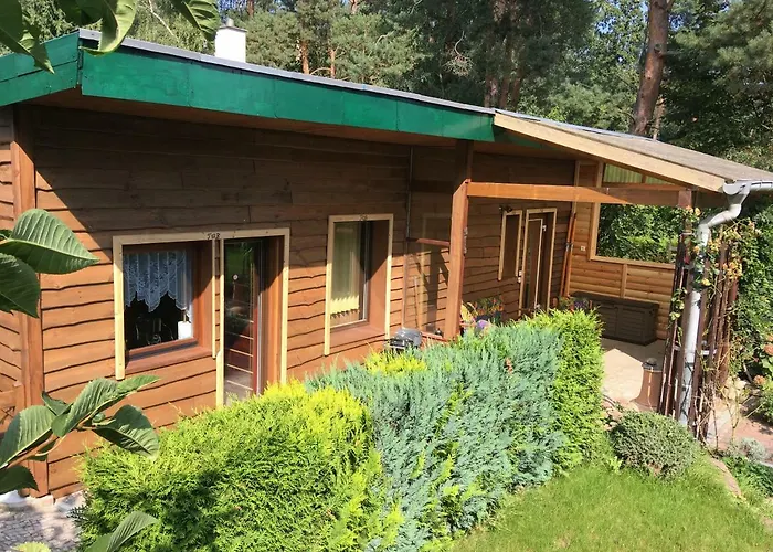 Holzhaus Trollbluemchen Am Wald Und See